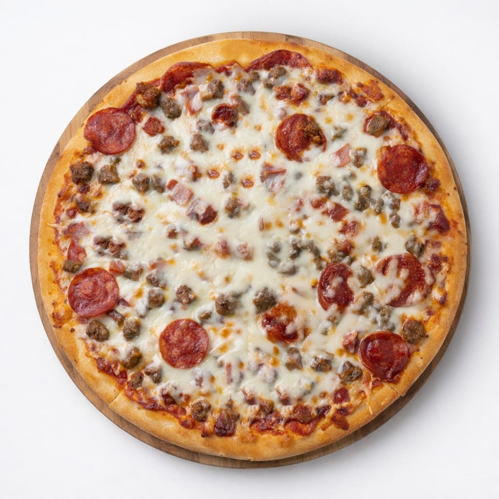 The Works Pizza.
